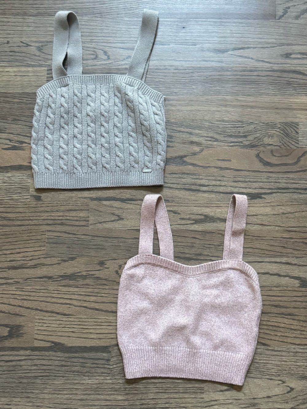 Bundle of 2 Knit Crop Tops!
